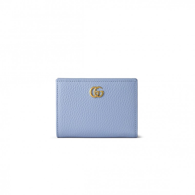 GUCCI BI-COLOR GG MARMONT SMALL WALLET 790063 (11*8.5*3cm)