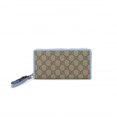 GUCCI GG EMBLEM ZIP AROUND WALLET 819122 (19*10*2.5cm) GUCCI GG EMBLEM ZIP AROUND WALLET 819122 (19*10*2.5cm)