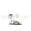 YSL BABYLONE SANDALS IN SMOOTH LEATHER 820656AAEOF1000 YSL BABYLONE SANDALS IN SMOOTH LEATHER 820656AAEOF1000