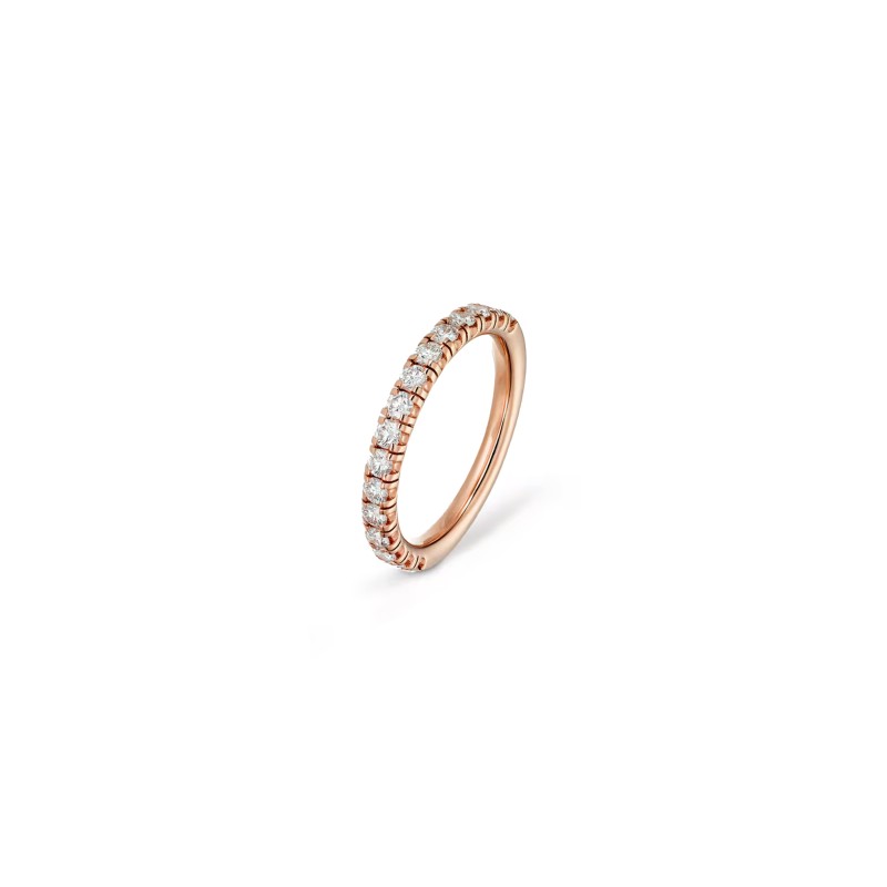 CARTIER ETINCELLE DE CARTIER WEDDING RING, WIDTH 2 MM, SEMI-PAVED B4221800