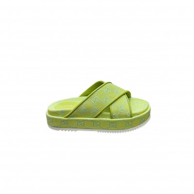 GUCCI WOMEN'S GG PLATFORM SANDAL 816798 GUCCI WOMEN'S GG PLATFORM SANDAL 816798