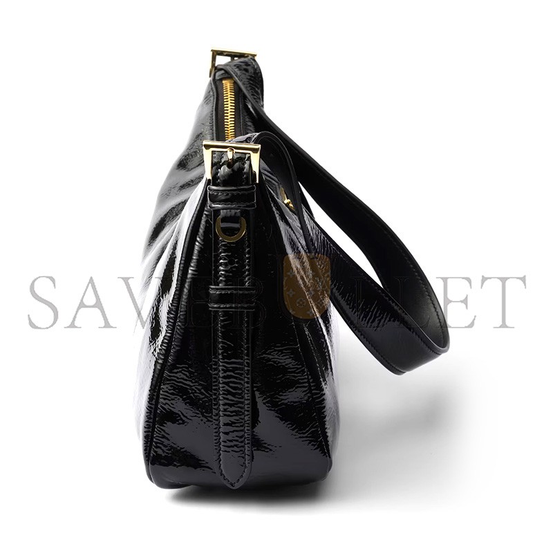 PRADA AIMÉE MEDIUM NAPLAK LEATHER SHOULDER BAG 1BC229 (31*18*10cm) PRADA AIMÉE MEDIUM NAPLAK LEATHER SHOULDER BAG 1BC229 (31*18*10cm)