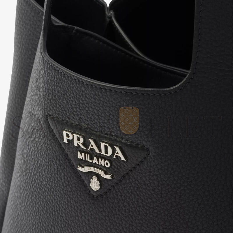 PRADA SMALL LEATHER TOTE BAG 1BG335  (25*21.5*14cm) 