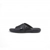 PRADA LEATHER CRISSCROSS SLIDES 2X3111