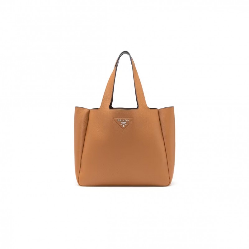 PRADA LARGE LEATHER TOTE BAG 1BG338  (32*27*14cm) 