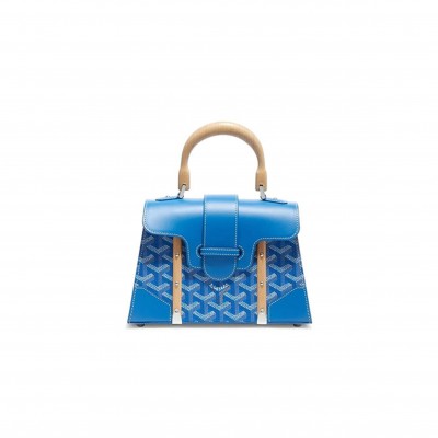 GOYARD SAÏGON STRUCTURÉ MINI BAG SAIGR2MINTY10CL10P (20*15*7.5cm)