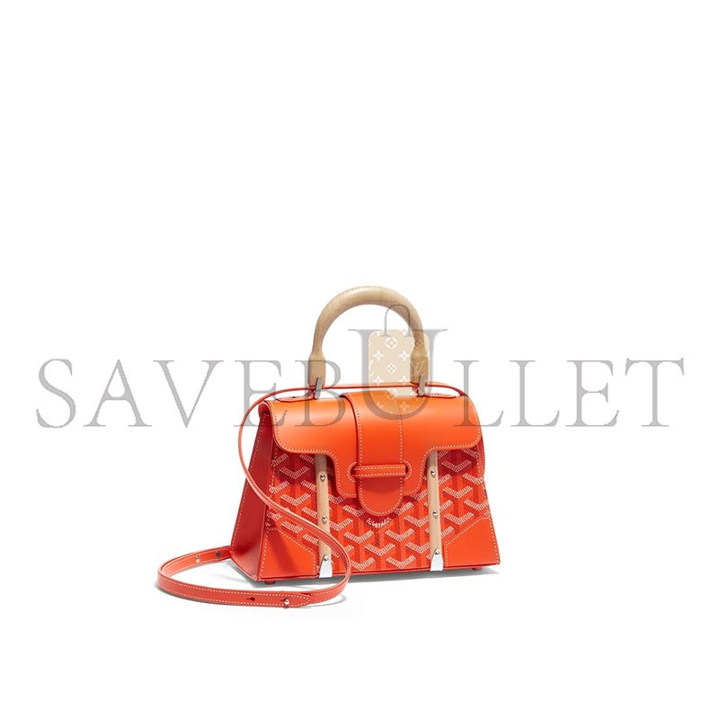 GOYARD SAÏGON STRUCTURÉ MINI BAG SAIGR2MINTY07CL07P (20*15*7.5cm) GOYARD SAÏGON STRUCTURÉ MINI BAG SAIGR2MINTY07CL07P (20*15*7.5cm)