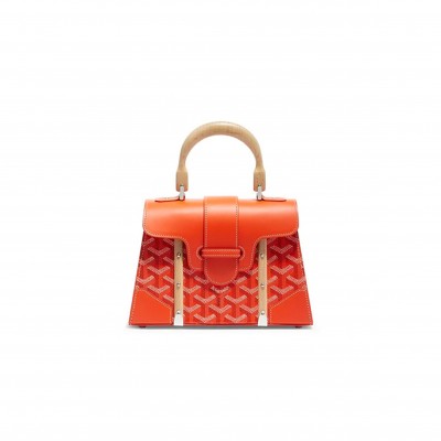 GOYARD SAÏGON STRUCTURÉ MINI BAG SAIGR2MINTY07CL07P (20*15*7.5cm)