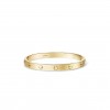 CARTIER LOVE BRACELET, CLASSIC MODEL, BRUSHED B6077017 CARTIER LOVE BRACELET, CLASSIC MODEL, BRUSHED B6077017
