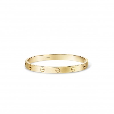 CARTIER LOVE BRACELET, CLASSIC MODEL, BRUSHED B6077017