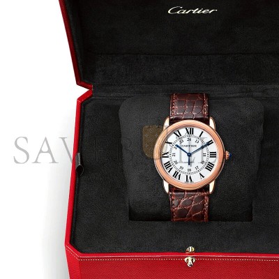 CARTIER RONDE SOLO DE CARTIER WATCH 36MM W2RN0008 CARTIER RONDE SOLO DE CARTIER WATCH 36MM W2RN0008
