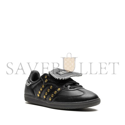 ADIDAS X WALES BONNER SAMBA STUDDED PACK BLACK SNEAKERS ADIDAS X WALES BONNER SAMBA STUDDED PACK BLACK SNEAKERS