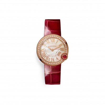 CARTIER BALLON BALNC DE CARTIER WATCH 30MM WJBL0010 CARTIER BALLON BALNC DE CARTIER WATCH 30MM WJBL0010