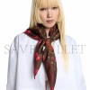 LOUIS VUITTON SCARF MURAKAMI LV X TM MONOGRAM CERISE SQUARE 90 M96094 (90*90cm)