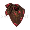 LOUIS VUITTON SCARF MURAKAMI LV X TM MONOGRAM CERISE SQUARE 90 M96094 (90*90cm)