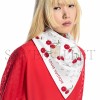 LOUIS VUITTON SCARF MURAKAMI LV X TM MONOGRAM CERISE SQUARE 90 M94966 (90*90cm) LOUIS VUITTON SCARF MURAKAMI LV X TM MONOGRAM CERISE SQUARE 90 M94966 (90*90cm)