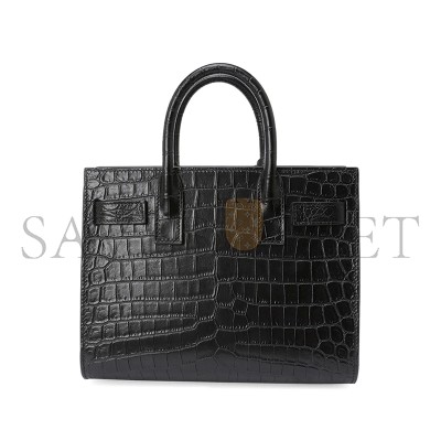YSL SAC DE JOUR IN CROCODILE-EMBOSSED LEATHER-NANO 392035DZEAW1000 (22*18*10.5cm) YSL SAC DE JOUR IN CROCODILE-EMBOSSED LEATHER-NANO 392035DZEAW1000 (22*18*10.5cm)