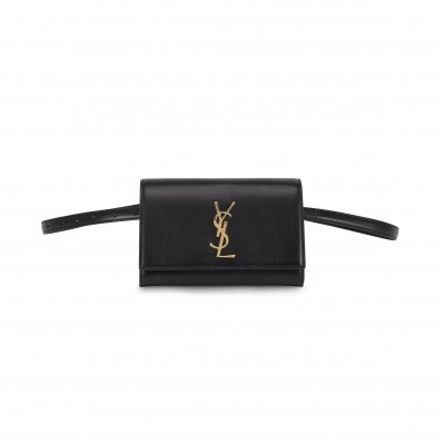 YSL KATE BELT BAG IN SMOOTH LEATHER 534395 (18*12*4.5cm)