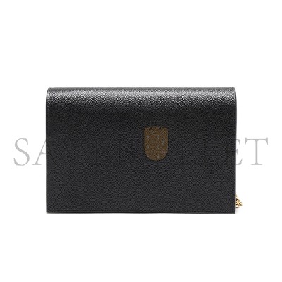 YSL KATE MONOGRAM TASSEL CHAIN WALLET IN GRAIN DE POUDRE EMBOSSED LEATHER 452159 (19*12.5*4cm) YSL KATE MONOGRAM TASSEL CHAIN WALLET IN GRAIN DE POUDRE EMBOSSED LEATHER 452159 (19*12.5*4cm)