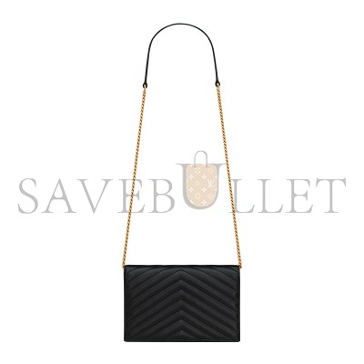 YSL CASSANDRE ENVELOPE CHAIN WALLET IN LAMBSKIN 742920AAA441000 (19*12.5*3.5cm) YSL CASSANDRE ENVELOPE CHAIN WALLET IN LAMBSKIN 742920AAA441000 (19*12.5*3.5cm)
