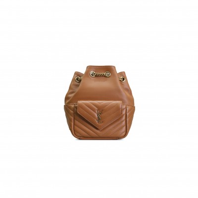 YSL JOE MINI BUCKET BAG IN LAMBSKIN 631052 (19*13*13cm)