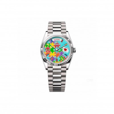 ROLEX OYSTER PERPETUAL DAY-DATE 36MM 128239-0056