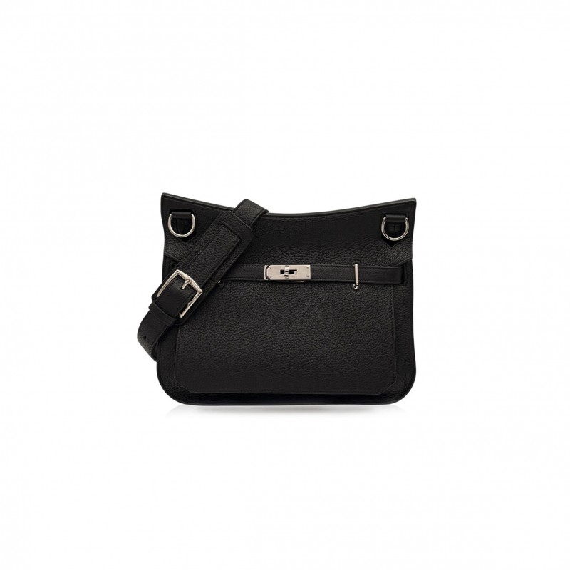 HERMÈS BLACK JYPSIERE 28 TOGO BAG (28*22*12cm) 