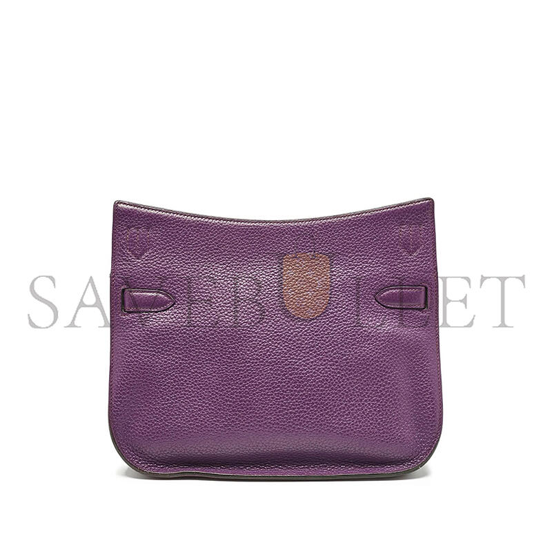 HERMÈS  JYPSIÈRE SHOULDER ANEMONE PURPLE BAG (28*22*12cm) 