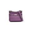HERMÈS  JYPSIÈRE SHOULDER ANEMONE PURPLE BAG (28*22*12cm) 