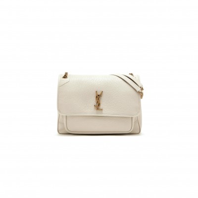 YSL NIKI LARGE IN GRAINED LAMBSKIN 803777AACYT9207 (32*23*9cm)