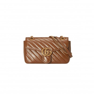 GUCCI GG MARMONT SMALL SHOULDER BAG ‎443497 (26*15*7cm)