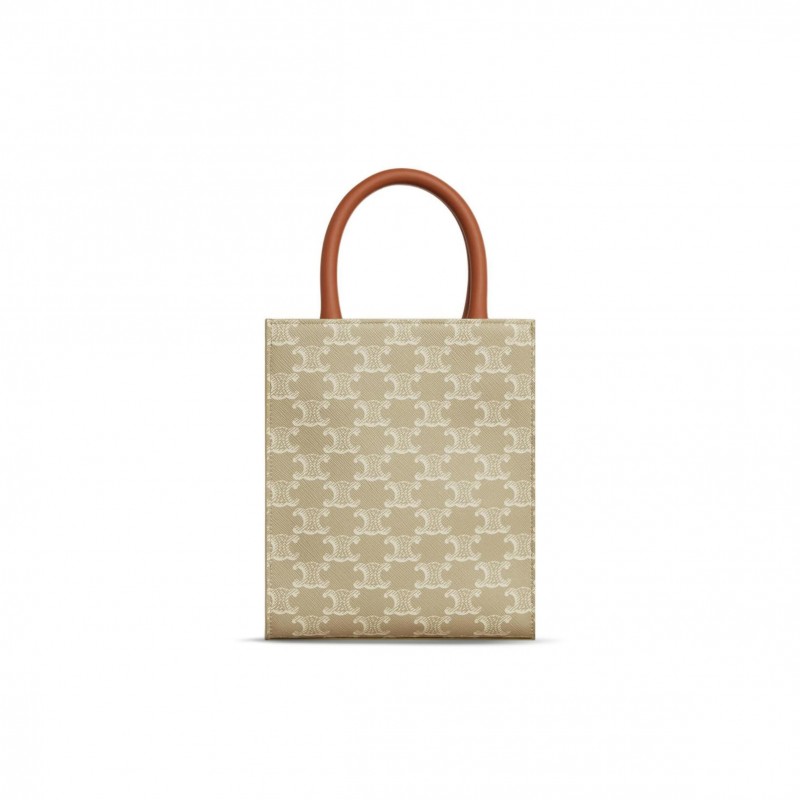 CELINE MINI TOTE IN CABAS PRINT 194372FLB.02GR (20.5*17*4cm)