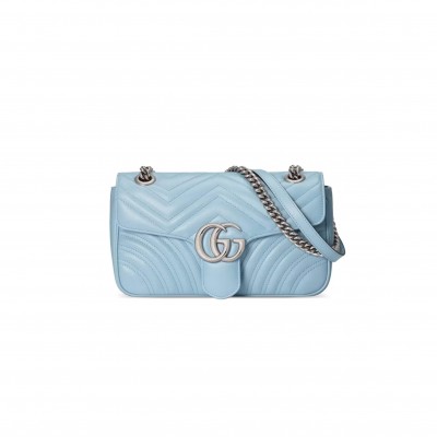 GUCCI GG MARMONT SMALL SHOULDER BAG 443497 (26*15*7cm)