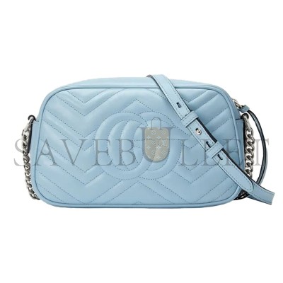 GUCCI GG MARMONT MATELASSÉ SMALL CAMERA BAG 447632 (24*13*7cm) GUCCI GG MARMONT MATELASSÉ SMALL CAMERA BAG 447632 (24*13*7cm)