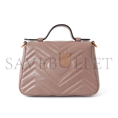 GUCCI GG MARMONT MINI TOP HANDLE BAG 547260 (21*15.5*8cm) GUCCI GG MARMONT MINI TOP HANDLE BAG 547260 (21*15.5*8cm)