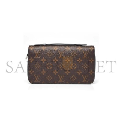 LOUIS VUITTON MONOGRAM MACASSAR CANVAS ZIPPY XL WALLET N41503 (22*13.5*4cm) LOUIS VUITTON MONOGRAM MACASSAR CANVAS ZIPPY XL WALLET N41503 (22*13.5*4cm)