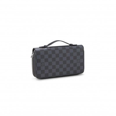 LOUIS VUITTON DAMIER COBALT ZIPPY XL N41503 (22*13.5*4cm) 