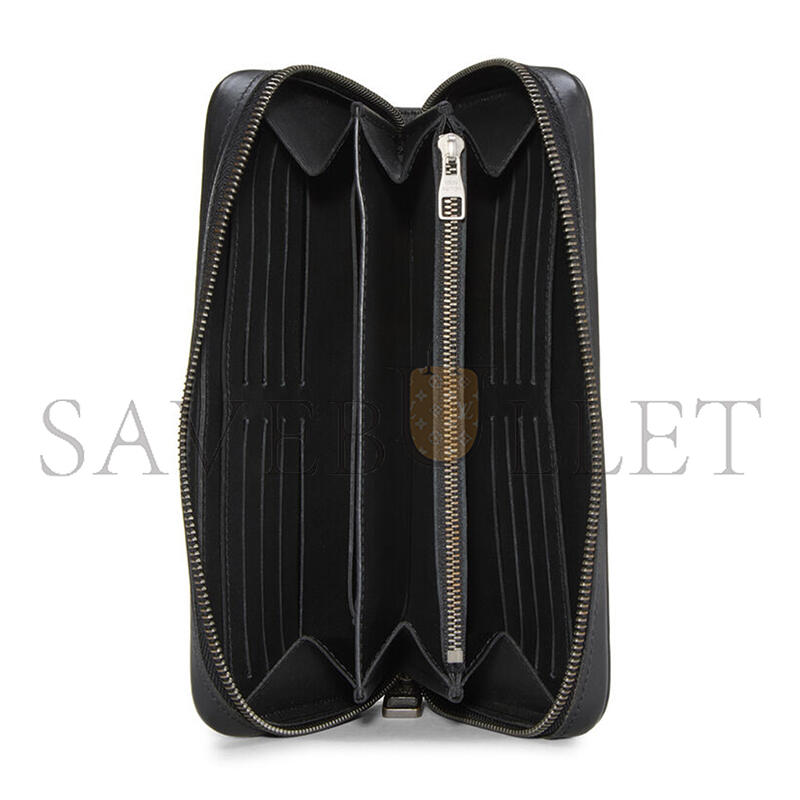 LOUIS VUITTON BLACK DAMIER INFINI ZIPPY XL M61254 (22*13.5*4cm) 