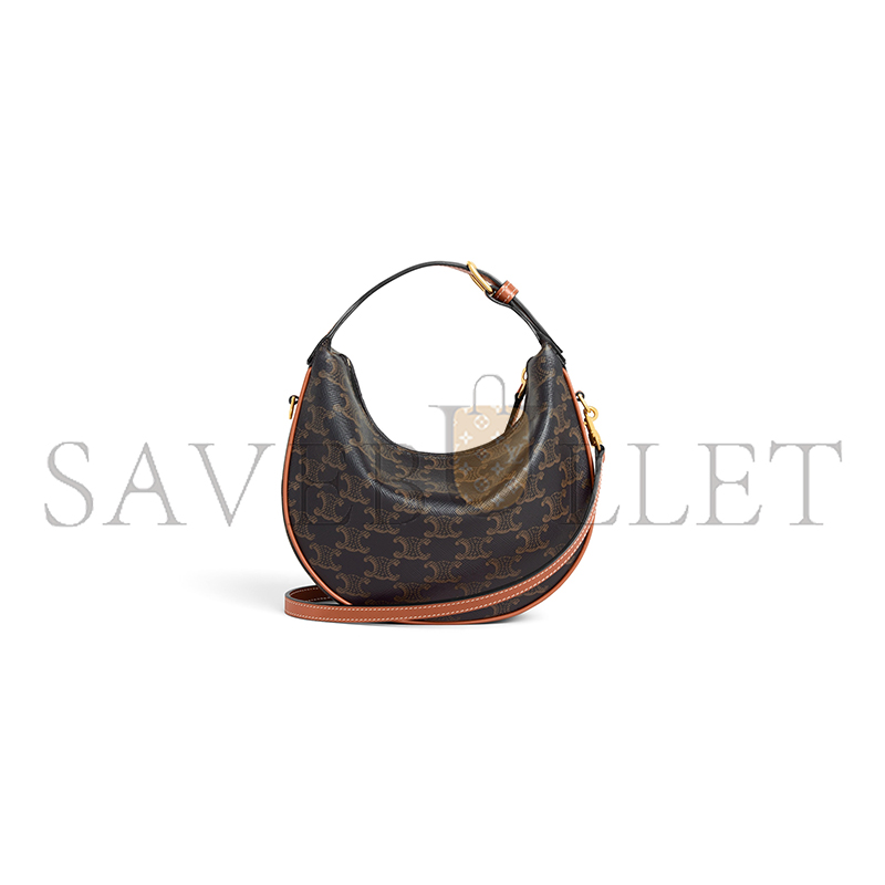 CELINE TEEN CELINE LULU IN TRIOMPHE CANVAS AND CALFSKIN 120722FQM.04LU (24*21*5cm) CELINE TEEN CELINE LULU IN TRIOMPHE CANVAS AND CALFSKIN 120722FQM.04LU (24*21*5cm)