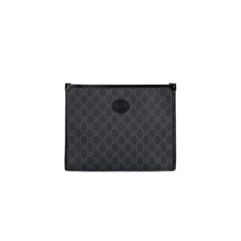 GUCCI BEAUTY CASE WITH INTERLOCKING G 672956 (26*20*6cm)