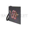 GUCCI BESTIARY POUCH WITH KINGSNAKE 473904 (30.5*21*1.5cm)