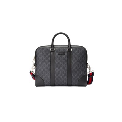 GUCCI GG BLACK BRIEFCASE 474135 (36*28*7cm)