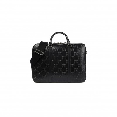GUCCI GG EMBOSSED BRIEFCASE 658573 (40*29*6cm)