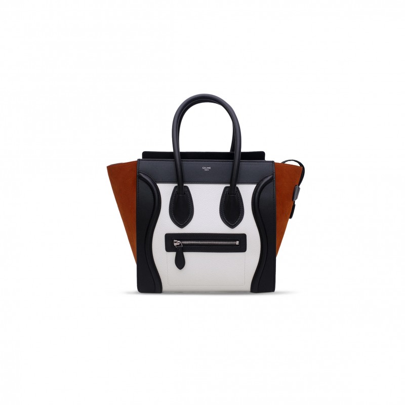 CELINE TOTE IN LUGGAGE MICRO PEBBLED CALFSKIN 167793DRU-38NQ (27*27*15cm)