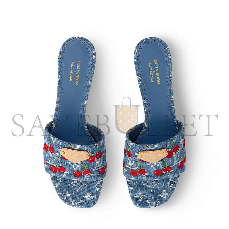 LOUIS VUITTON MURAKAMI LV X TM LILY MULE 1AHLTT LOUIS VUITTON MURAKAMI LV X TM LILY MULE 1AHLTT