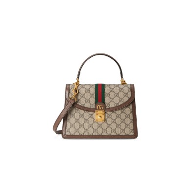 GUCCI OPHIDIA SMALL TOP HANDLE BAG 651055 (25*17.5*7cm)