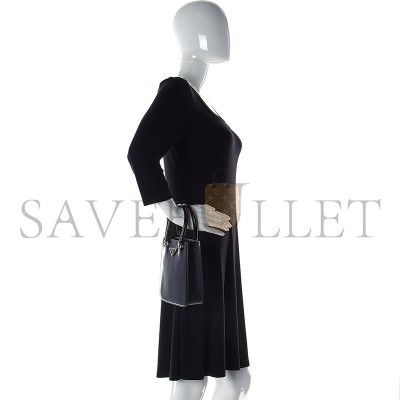 PRADA SPAZZOLATO METAL TRIANGLE LOGO SMALL DOUBLE HANDLE CROSSBODY TOTE BLACK 1BA331 (17.5*15*5cm) PRADA SPAZZOLATO METAL TRIANGLE LOGO SMALL DOUBLE HANDLE CROSSBODY TOTE BLACK 1BA331 (17.5*15*5cm)