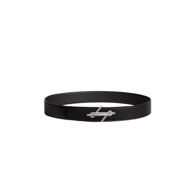 HERMÈS BELT H NOUE BELT BUCKLE & REVERSIBLE LEATHER STRAP 38 MM H075387CAAF090
