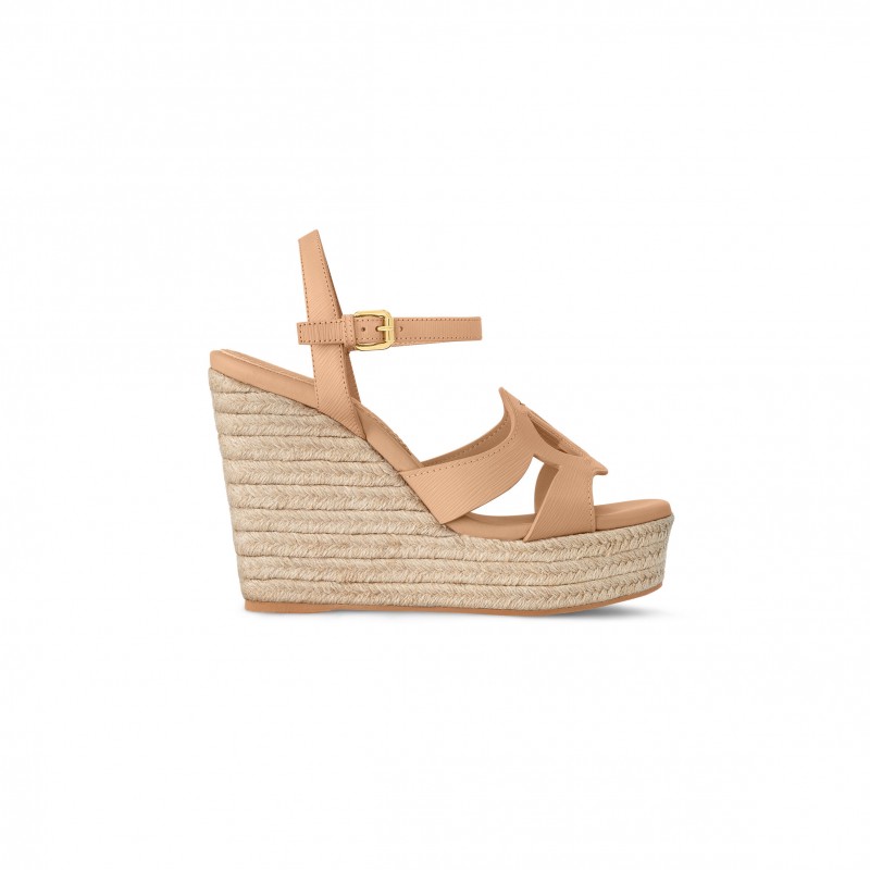 LOUIS VUITTON LV ISOLA WEDGE ESPADRILLE 1AGYJ9 LOUIS VUITTON LV ISOLA WEDGE ESPADRILLE 1AGYJ9
