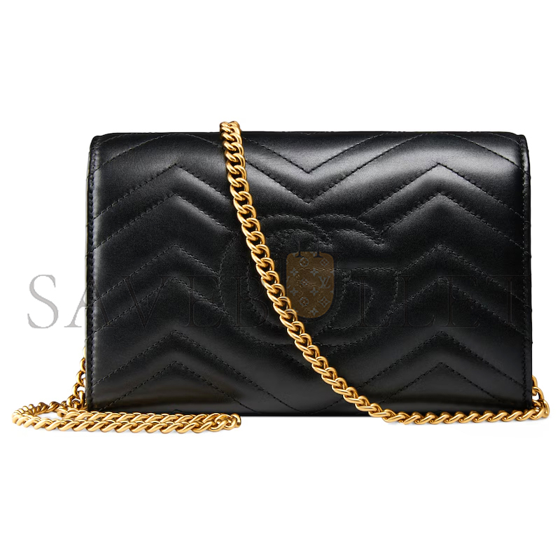GUCCI GG MARMONT WALLET ON CHAIN ‎‎474575 (20*13*6cm)